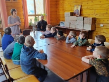 Воспитанники Солгонского детского сада узнали, какой праздник верующие отметят в ближайшее воскресенье